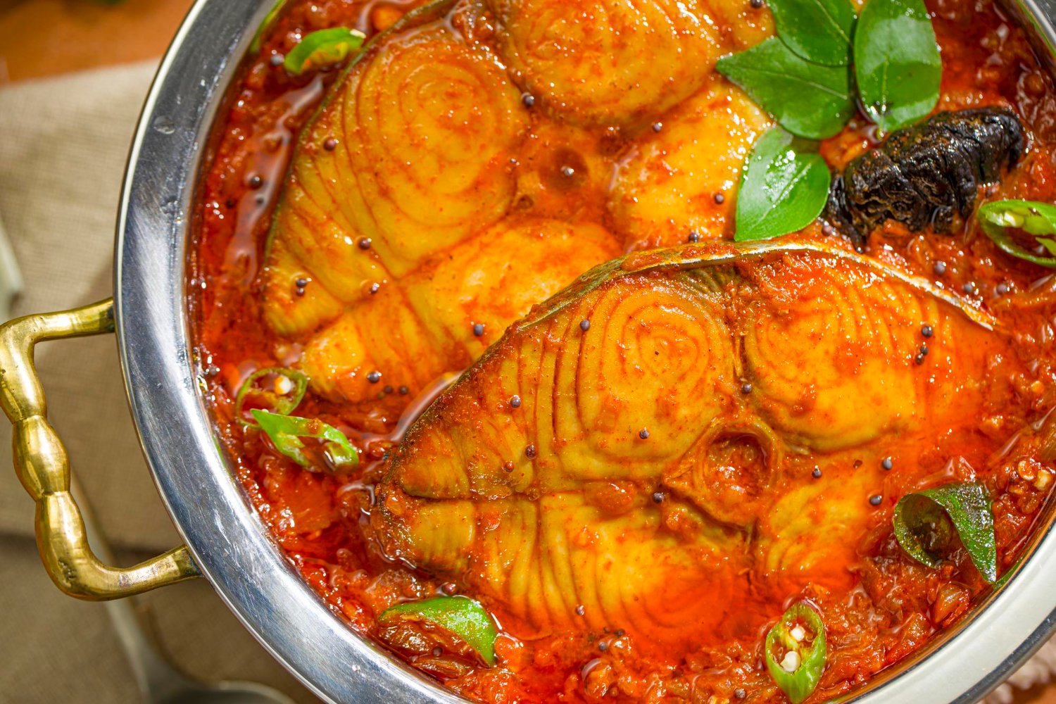 Curry de Poisson Traditionnel Kerala au cookéo