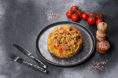 Pilaf de poulet traditionnel ouzbek au multicuiseur cookéo