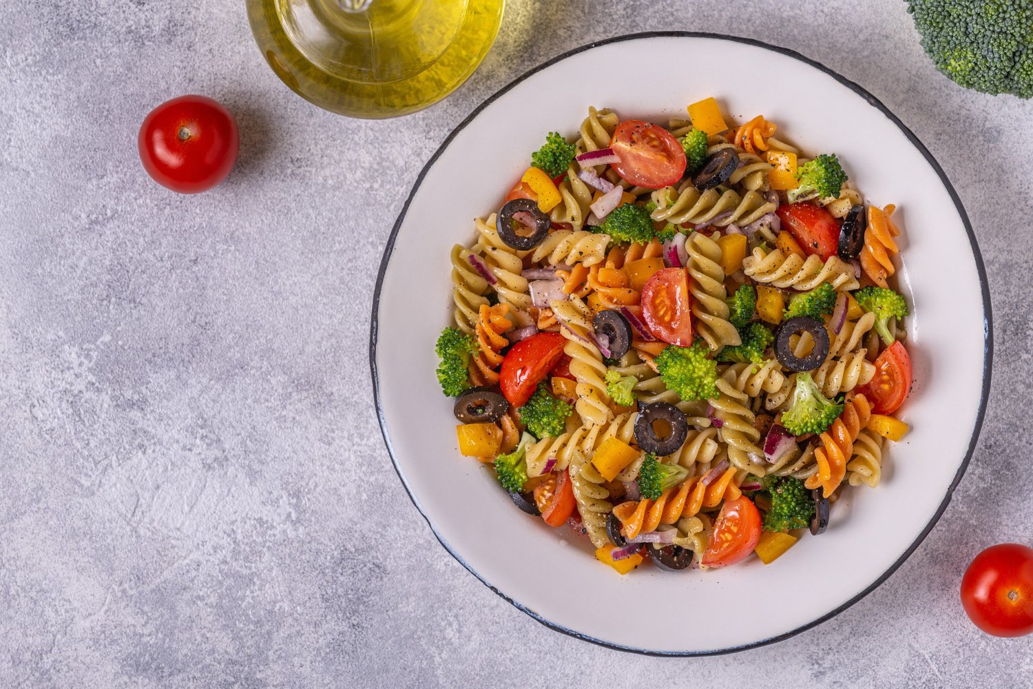 Salade de Pâtes Tricolores à l'autocuiseur cookéo