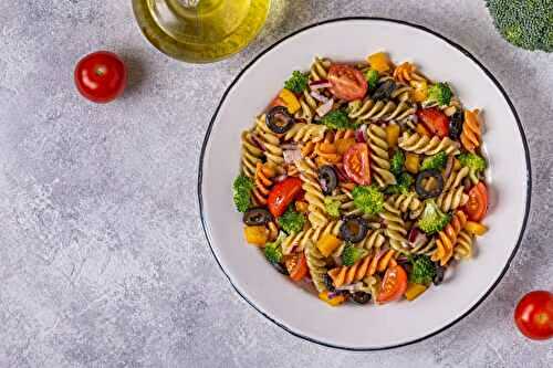 Salade de Pâtes Tricolores à l'autocuiseur cookéo