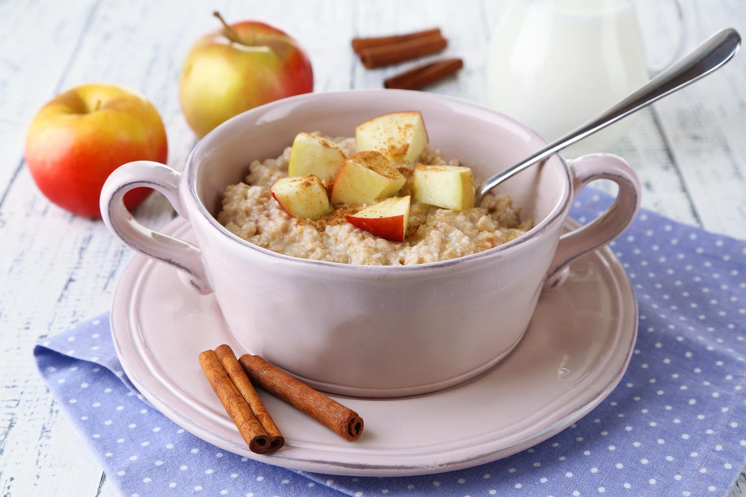 Porridge aux Pommes et Cannelle au multicuiseur Moulinex