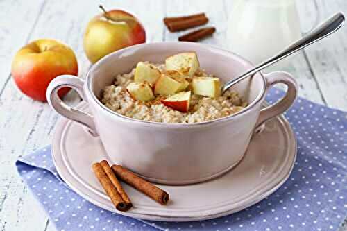 Porridge aux Pommes et Cannelle au multicuiseur Moulinex