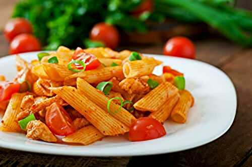 Poulet Penne en Sauce Épicée au multicuiseur cookéo