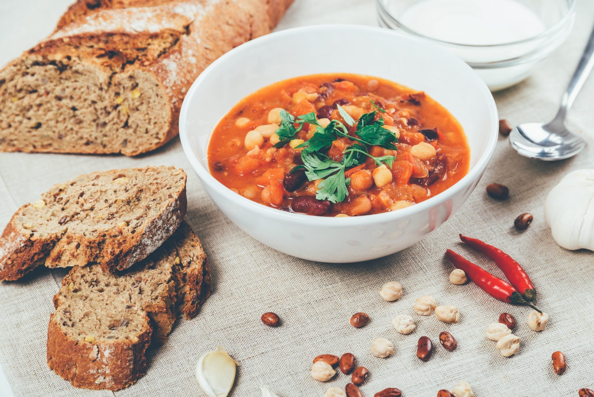 Chili aux Cinq Haricots, Facile et Rapide à l'autocuiseur cookéo