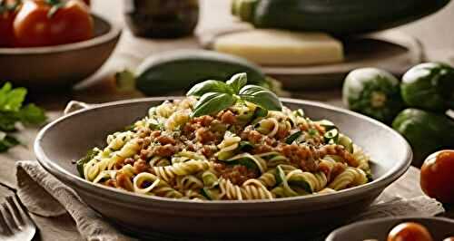 Dîner Rapide : One Pot Pasta Bolognaise courgette au multicuiseur Moulinex