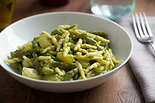 Trofie au Pesto à la Ligurienne – Une Savoureuse Recette de Pâtes au multicuiseur cookéo