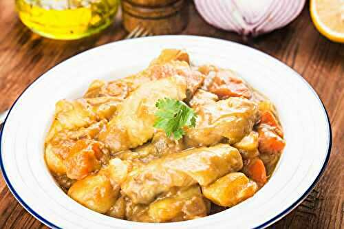Ailes de poulet au curry et légumes fondants au cookéo
