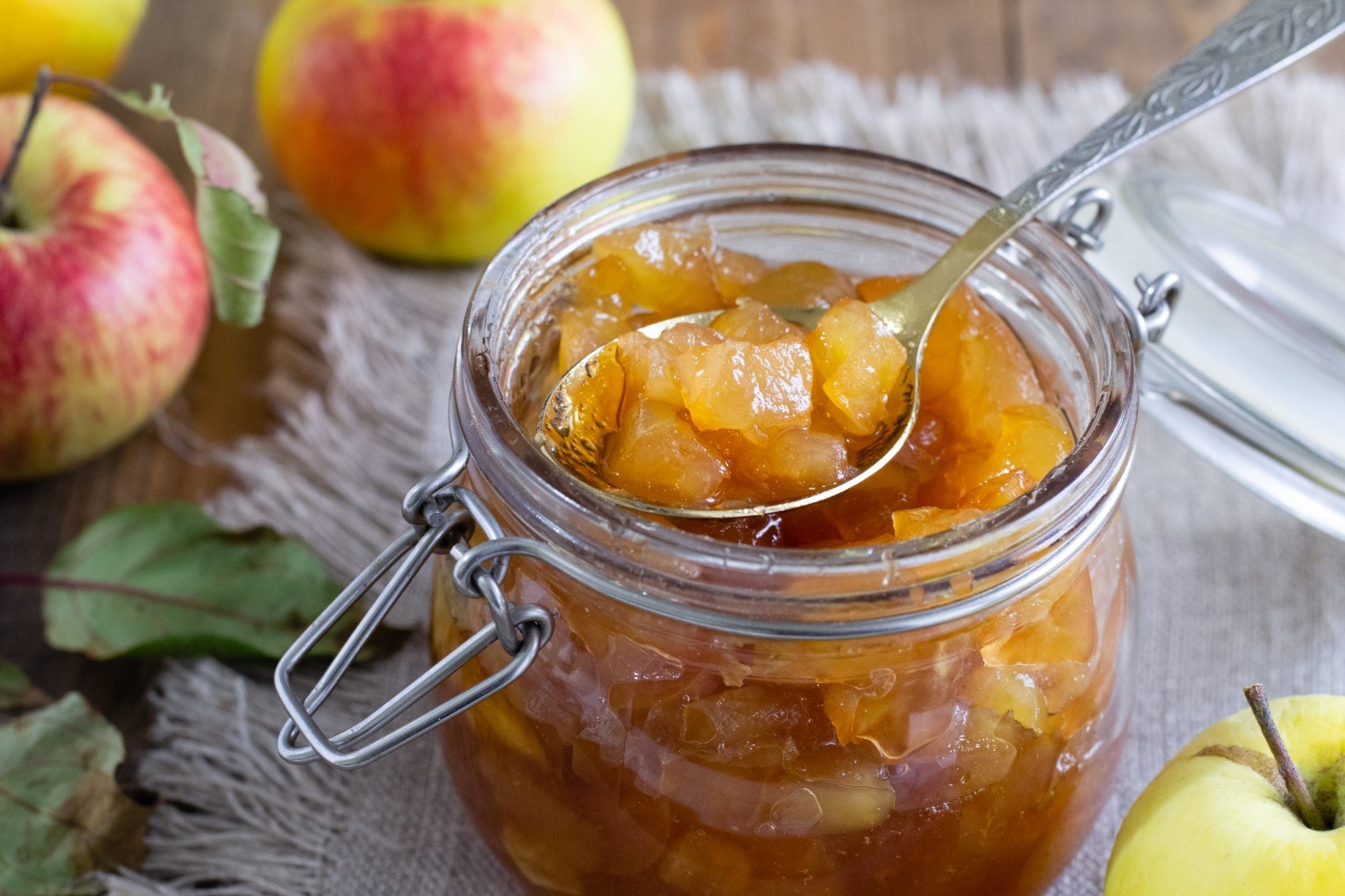 Compotée de Pommes Vanille-Caramel Épicée à l'autocuiseur Moulinex