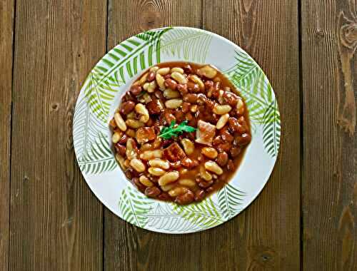 Mijoté aux deux Haricots et Lardons à l'autocuiseur cookéo