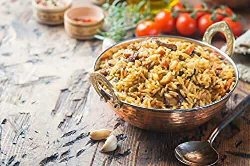 Pilaf d’Agneau aux Légumes au multicuiseur Moulinex