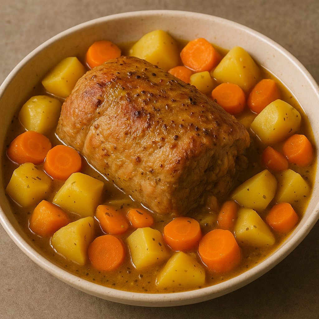 Palette à la diable aux pommes de terre et carottes au multicuiseur cookéo