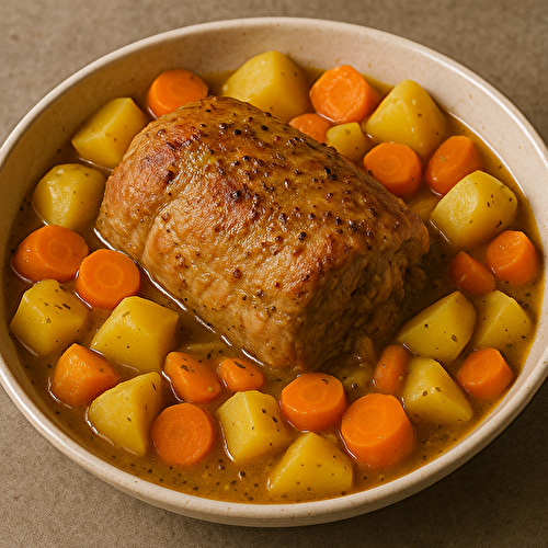 Palette à la diable aux pommes de terre et carottes au multicuiseur cookéo