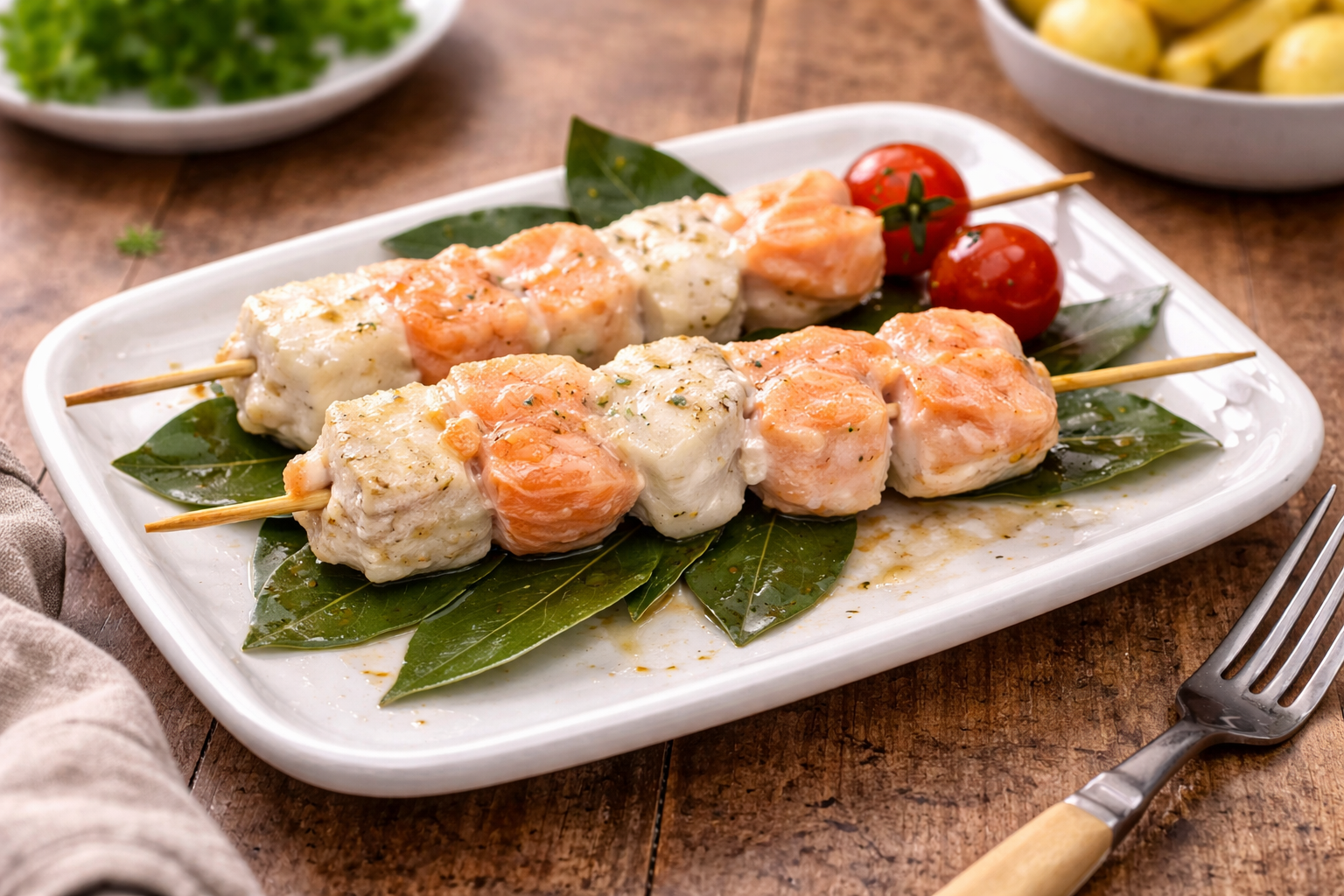 Brochettes de poisson express au multicuiseur cookéo