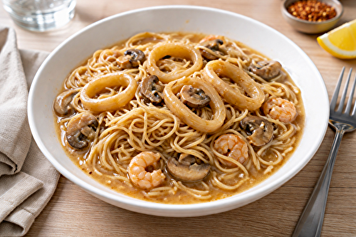 Fideos marins, bouillon express à l'autocuiseur cookéo