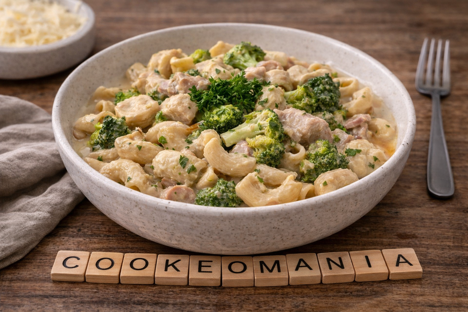 One pot de pâtes au poulet et brocoli au multicuiseur cookéo