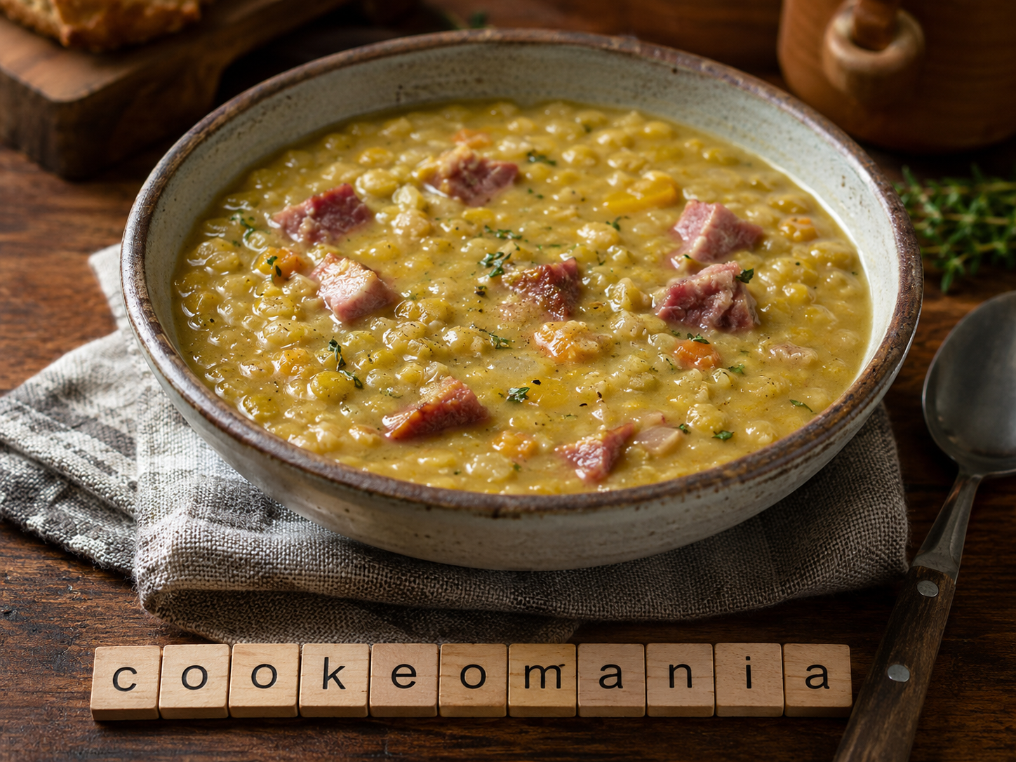 Soupe de pois cassés au porc fumé au Cookeo, la recette réconfortante façon nordique au robot multi-cuiseur cookéo