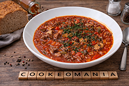 Soupe goulash à l'autocuiseur cookéo