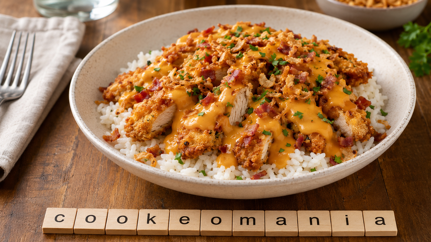 Tasty crousty maison au Cookeo et Air Fryer, le poulet croustillant façon bowl gourmand à l'autocuiseur cookéo