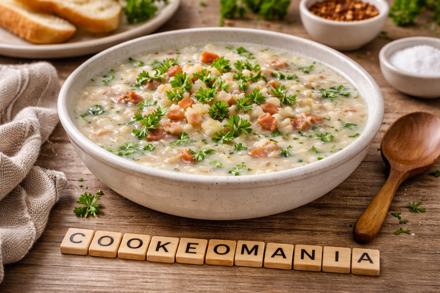 Chowder de palourdes cétogène au multicuiseur Moulinex