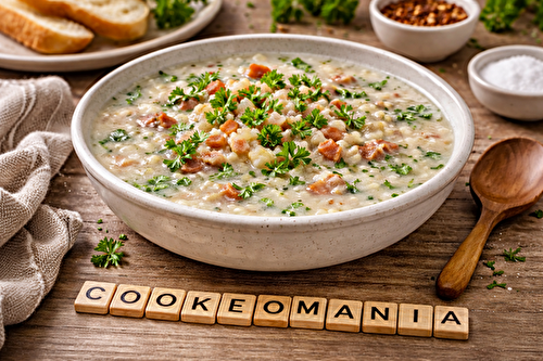 Chowder de palourdes cétogène au multicuiseur Moulinex
