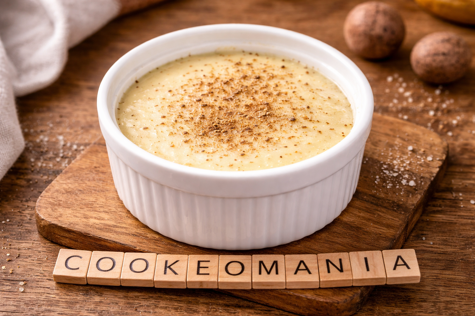 Crème vanille cétogène à l'autocuiseur cookéo