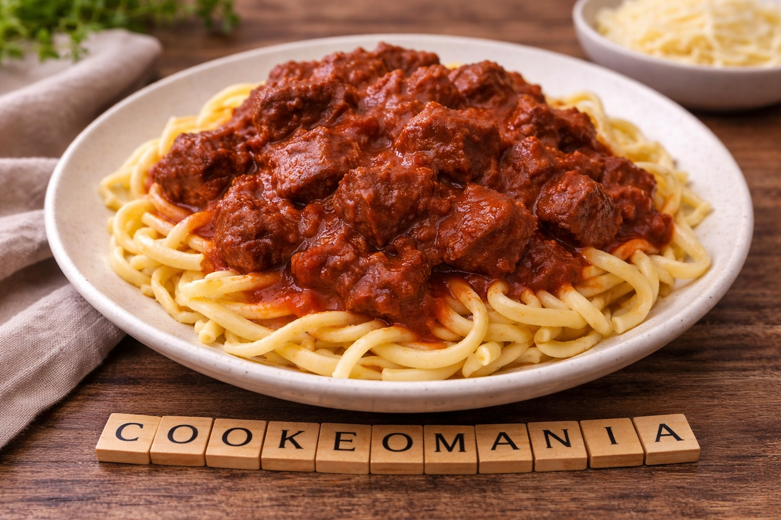 Goulash de bœuf mijoté à l'autocuiseur cookéo