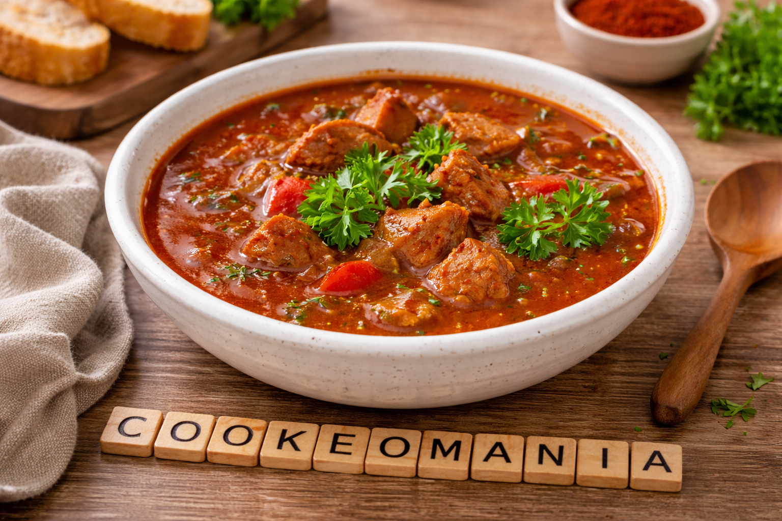 Goulash hongrois cétogène à l'autocuiseur cookéo