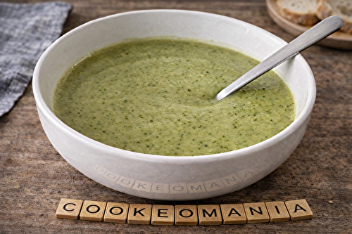 Velouté de courgettes fondant au fromage frais au cookéo