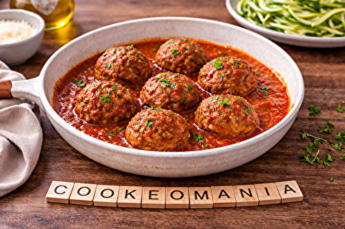 Boulettes italiennes cétogènes au robot multi-cuiseur cookéo