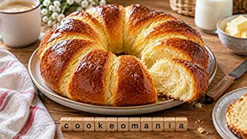 Brioche moelleuse au lait à l'autocuiseur Moulinex