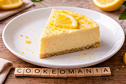Cheesecake au citron cétogène au robot multi-cuiseur Moulinex