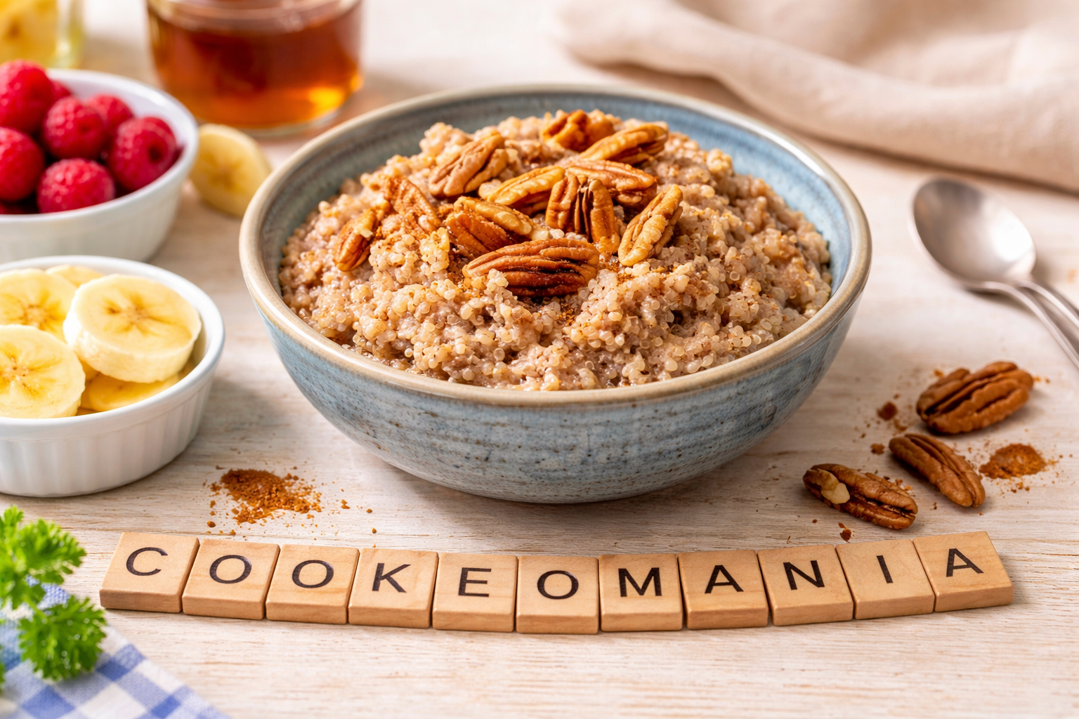 Cinnamon Quinoa Bowl au cookéo