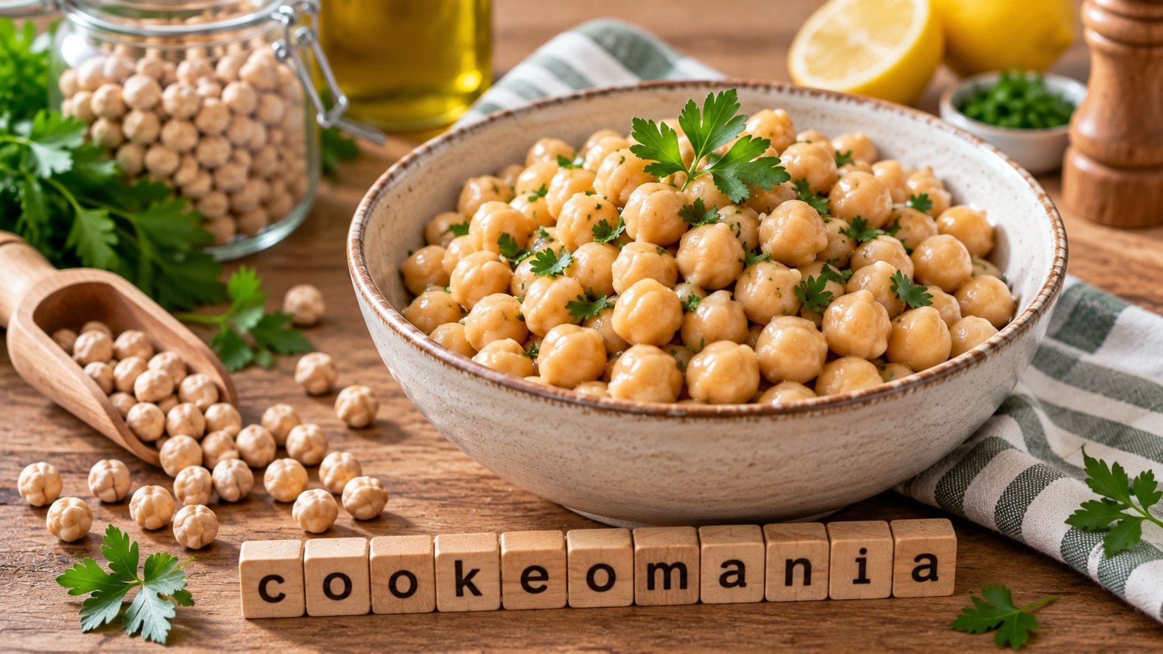 Comment faire cuire des pois chiches secs facilement à l'autocuiseur cookéo