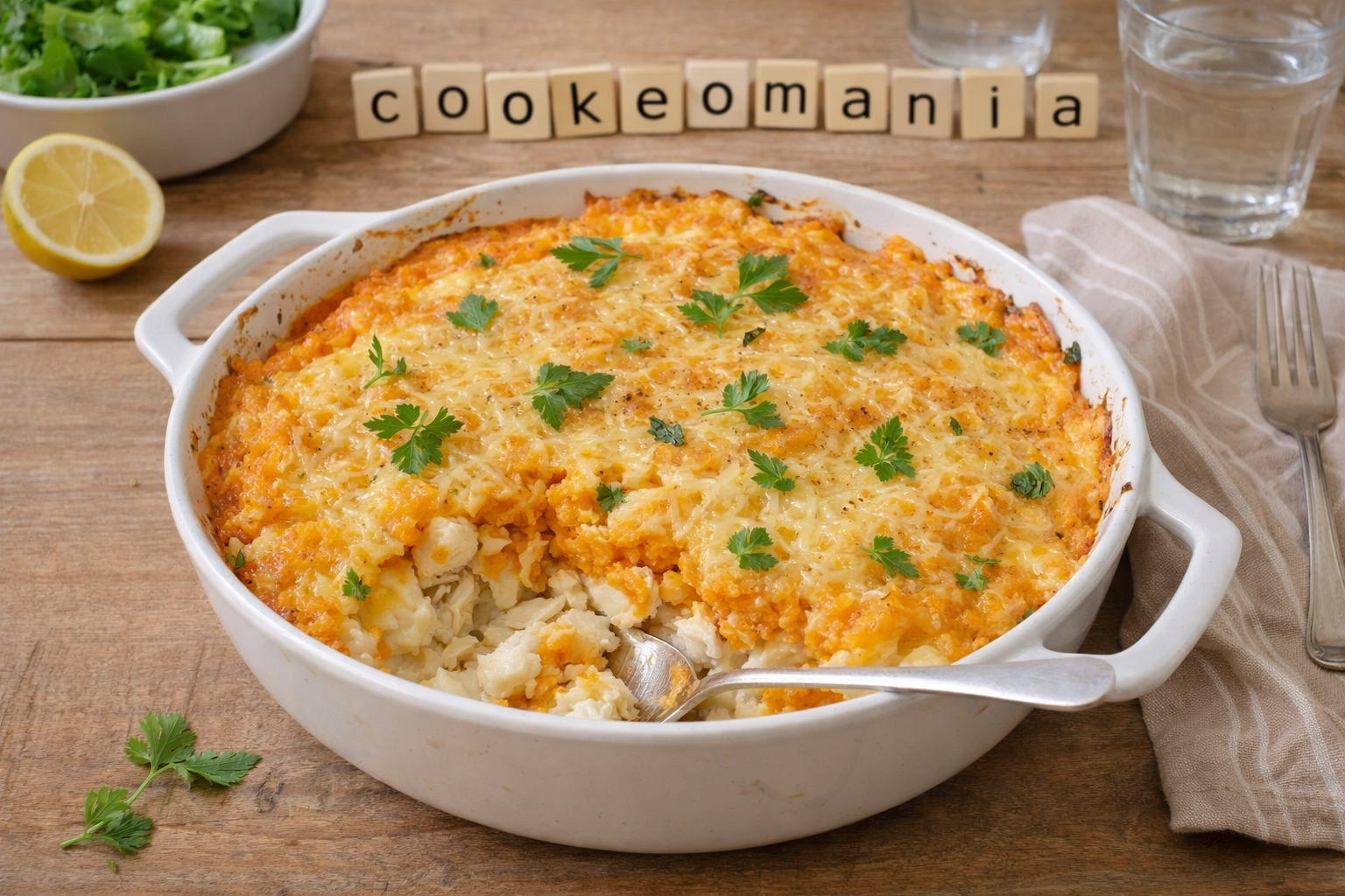 Hachis parmentier de cabillaud, carottes et pommes de terre à l'autocuiseur Moulinex