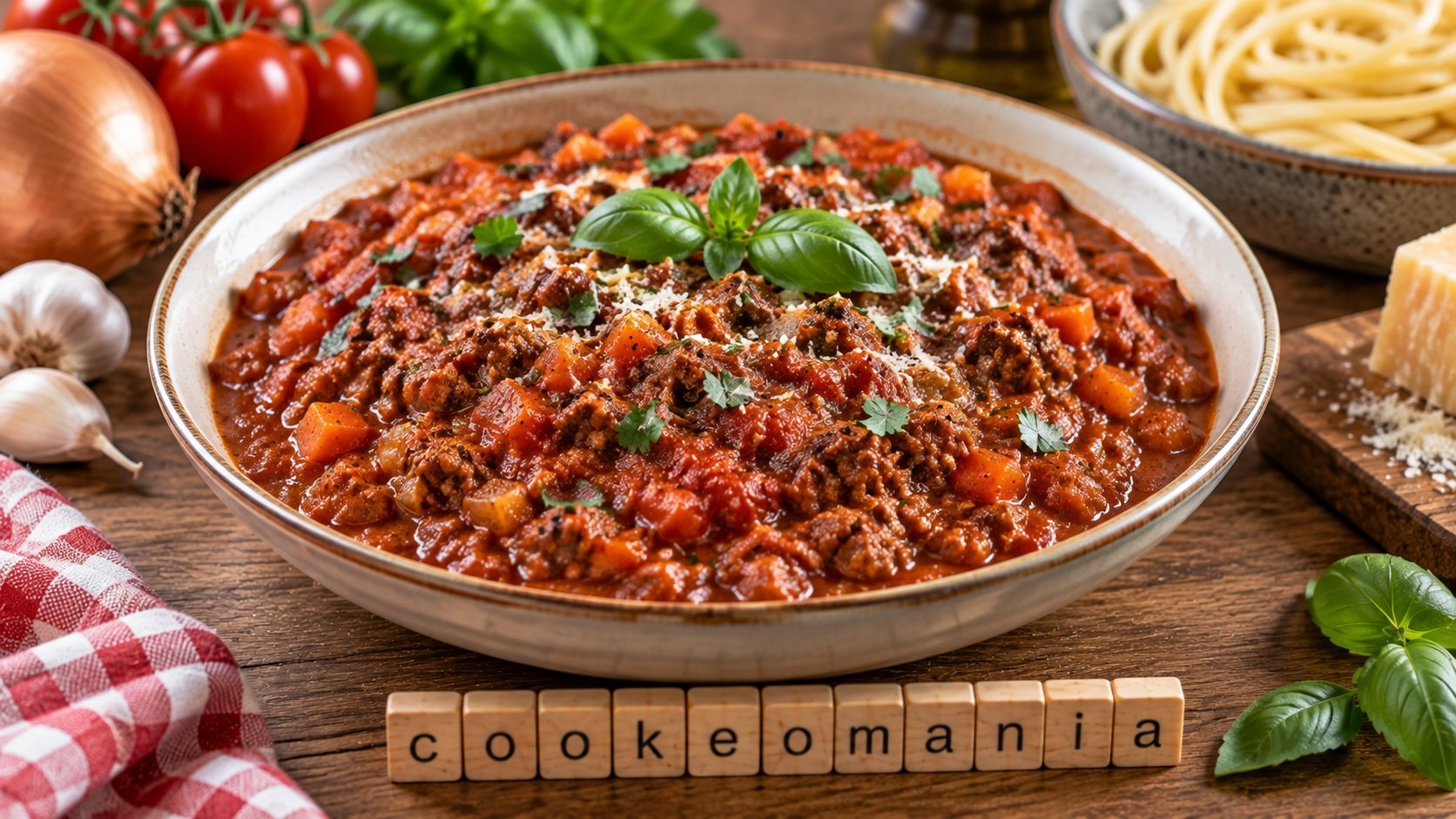 Sauce bolognaise maison au multicuiseur cookéo