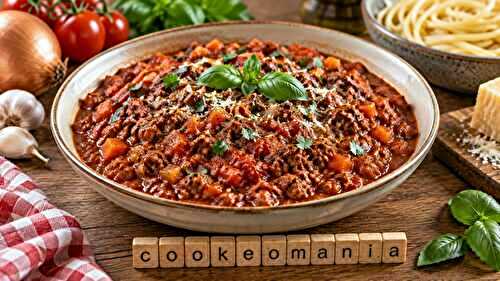 Sauce bolognaise maison au multicuiseur cookéo