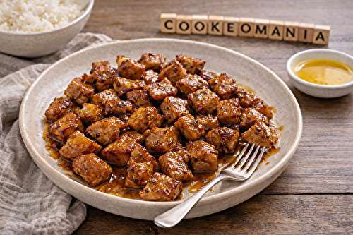 Sauté de porc au miel et aux épices au cookéo