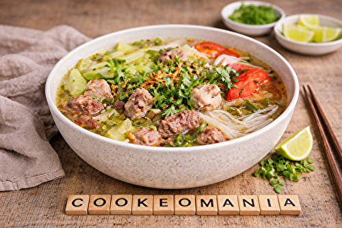 Soupe vietnamienne aux travers de porc et céleri à l'autocuiseur Moulinex