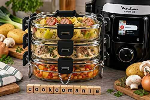 Batchcooker Moulinex : 3 plats mijotés faciles au cookéo