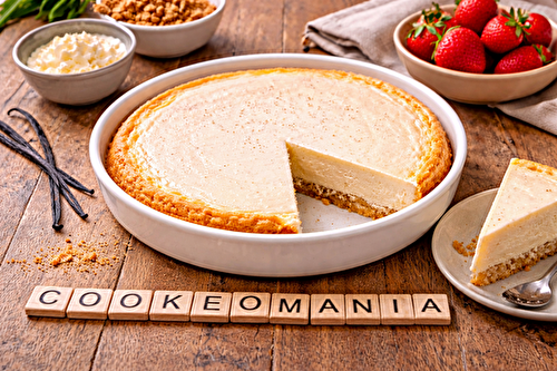 Cheesecake vanillé fondant à l'autocuiseur Moulinex