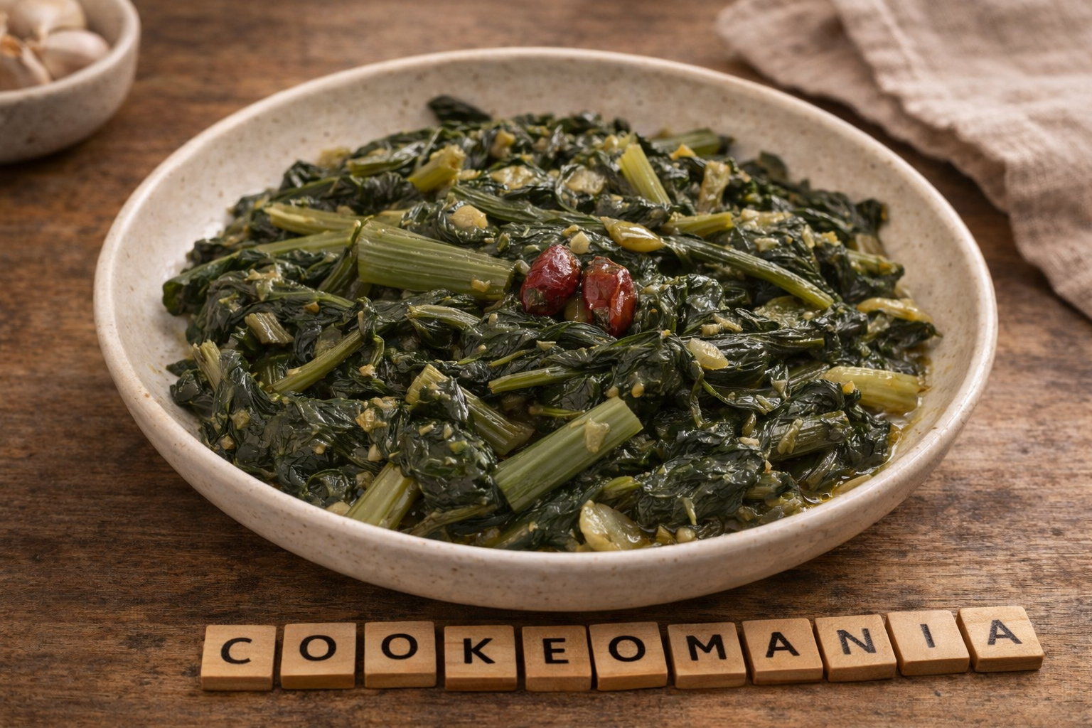 Chicorée fondante à l’ail et au piment au cookéo