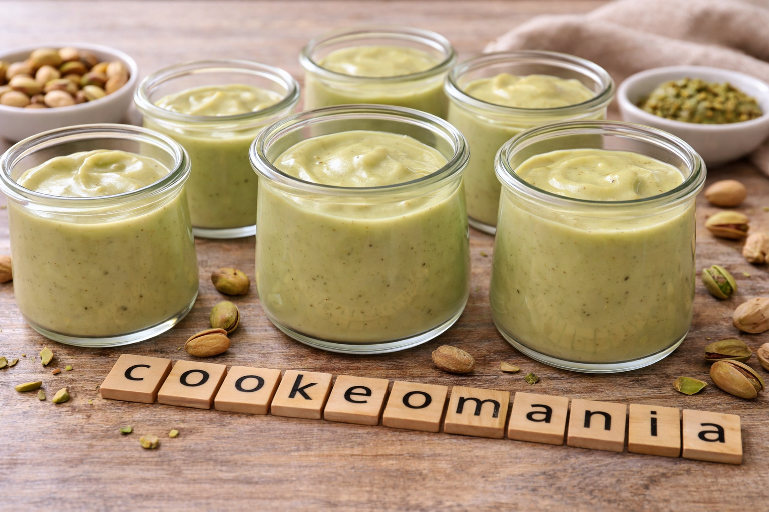 Crème onctueuse à la pistache à l'autocuiseur cookéo