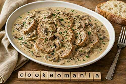 Filet mignon crémeux aux champignons et à la truffe à l'autocuiseur cookéo