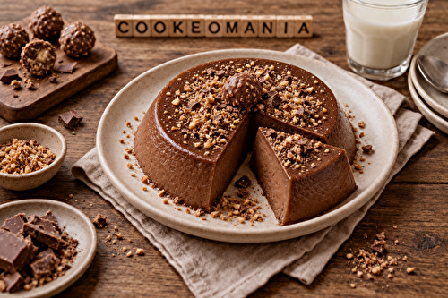 Flan chocolat praliné façon rochers au multicuiseur cookéo
