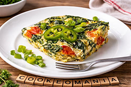Frittata épinards keto au robot multi-cuiseur Moulinex