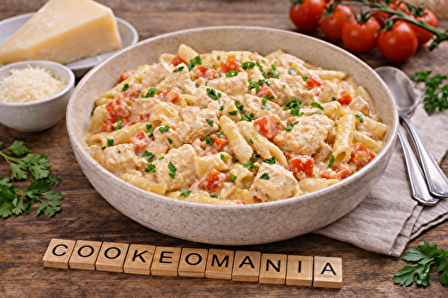 One pot pasta crémeux au poulet et tomate au robot multi-cuiseur cookéo