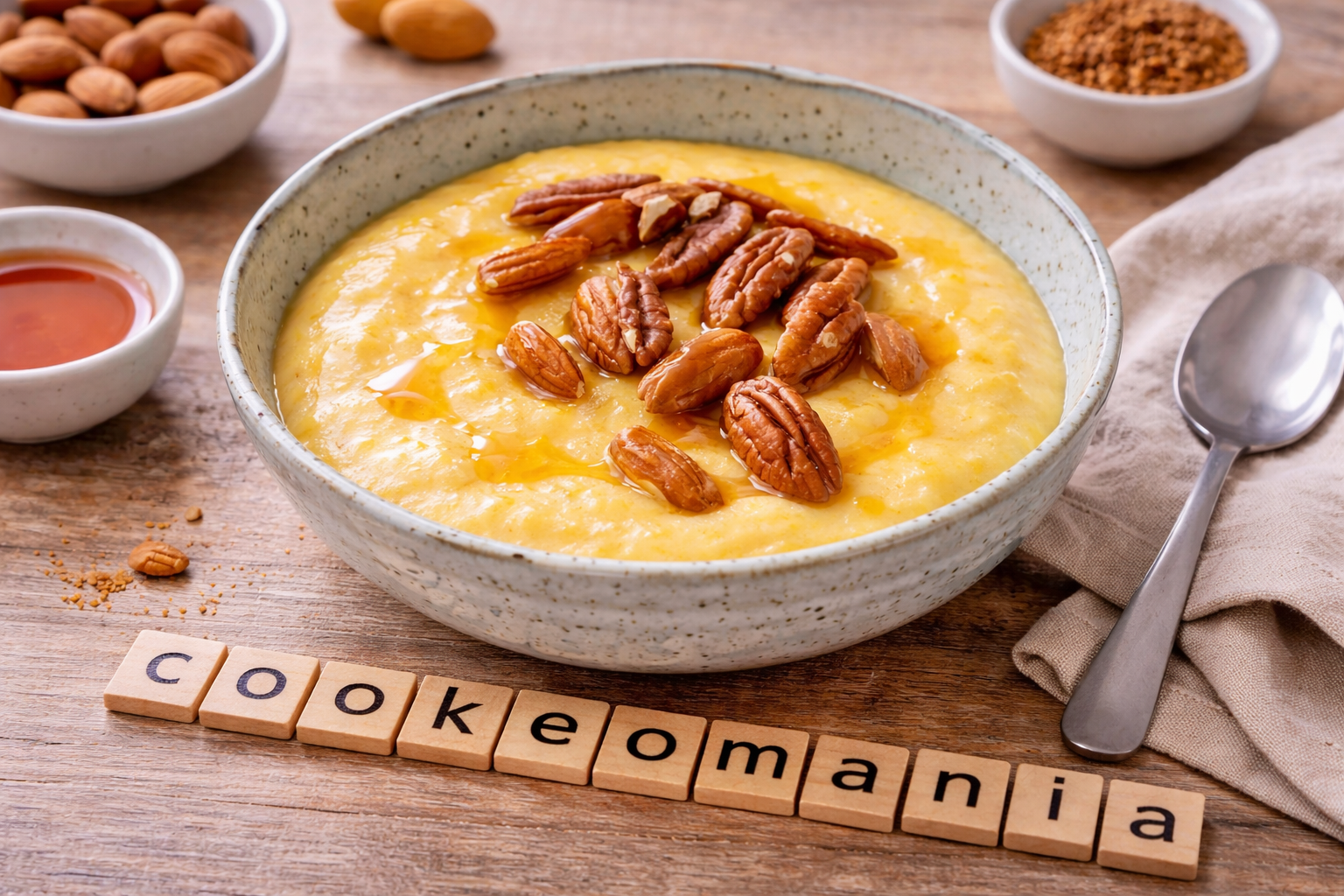 Porridge crémeux de polenta au cookéo