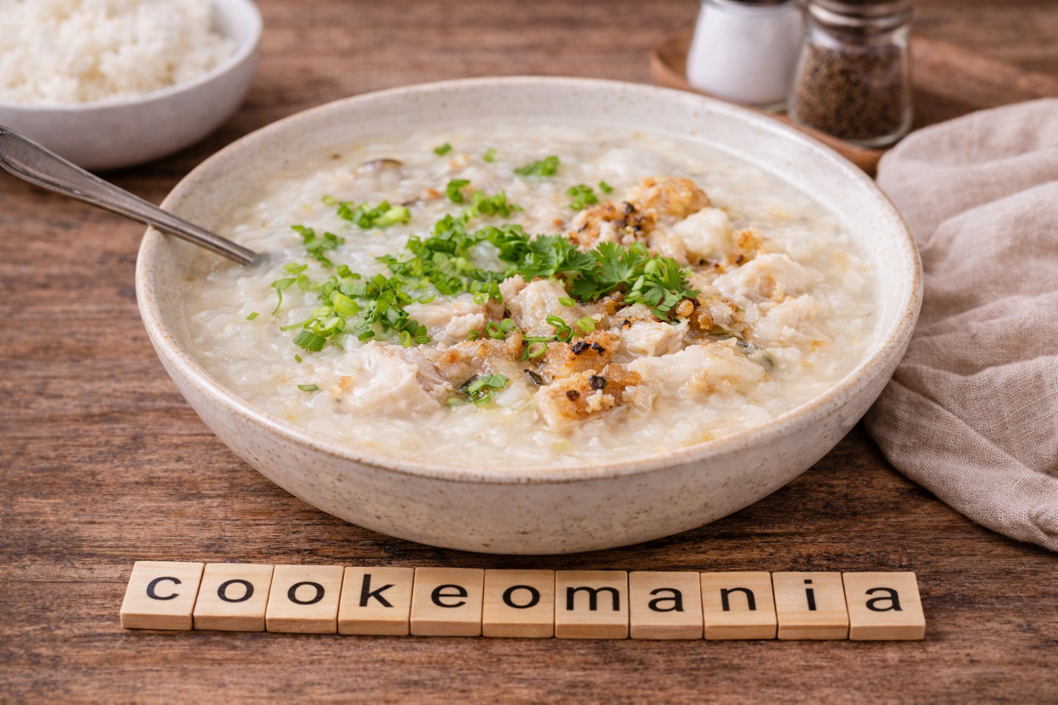 Porridge de poisson au gingembre à l'autocuiseur Moulinex