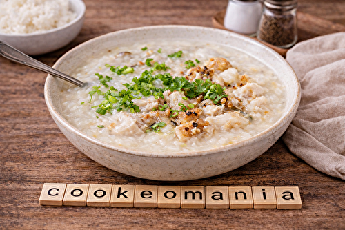 Porridge de poisson au gingembre à l'autocuiseur Moulinex