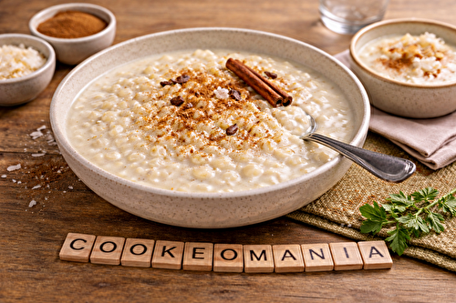 Riz au lait de coco façon canjica au robot multi-cuiseur cookéo